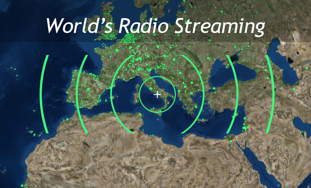 Radio World Map - Tutte le radio del mondo